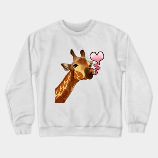 Love Giraffe Crewneck Sweatshirt